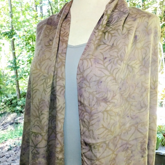 💜 Scarf or Swim Wrap #hundredsofscarves - Picture 2 of 4